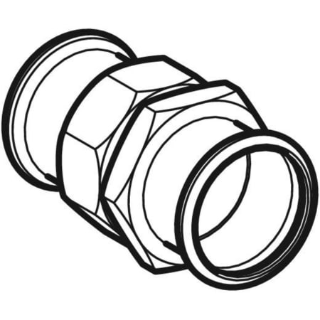 25322 Резьбовое соединение Geberit Mapress из углеродистой стали Geberit  - Вид №1