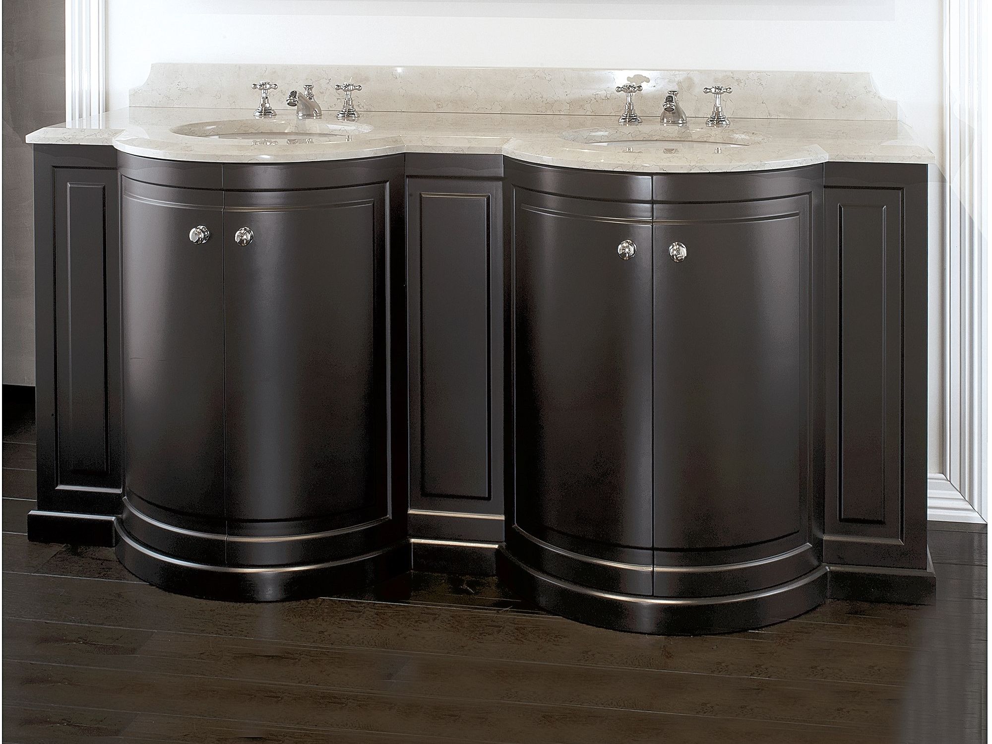 Двойной умывальник с дверцами Devon&Devon REGENT ARCH-00092952