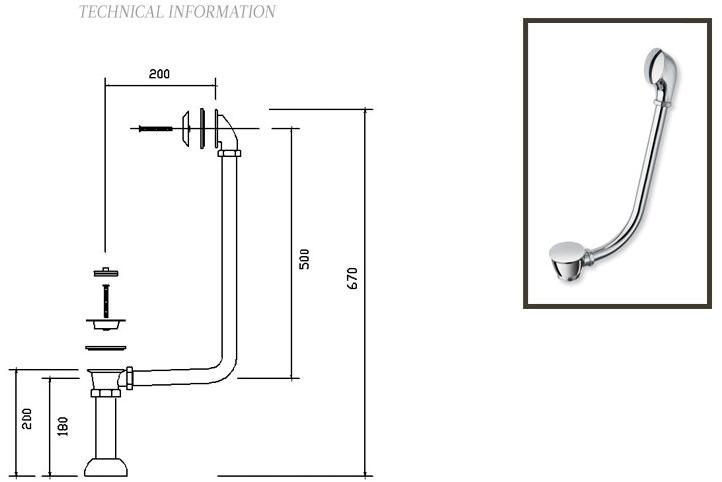 BLEU PROVENCE Автоматический слив бака  Cs02  - Вид №1