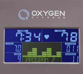 GX-65FD Эллиптический тренажер oxygen gx-65fd hrc+ Oxygen Fitness  - Вид №6