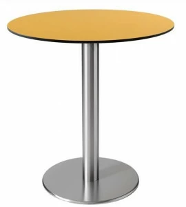 Vela Arredamenti Круглый железный стол по контракту Slim 40 – 45 – 60