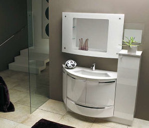 CL67 CALLA Комплект мебели для ванной комнаты 155 см ARDECO Ardeco S. R. L 42398 - Вид №1