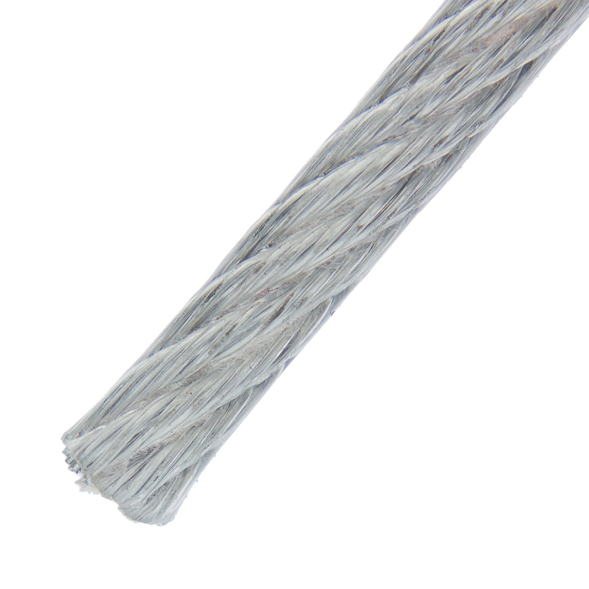 15956232 Трос стальной в оболочке PVC 3/4 мм 25 м, цвет цинк Santreyd 