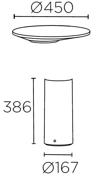 LEDS C4 Светодиодный столб из бетона sun-id-1470308 - Вид №4