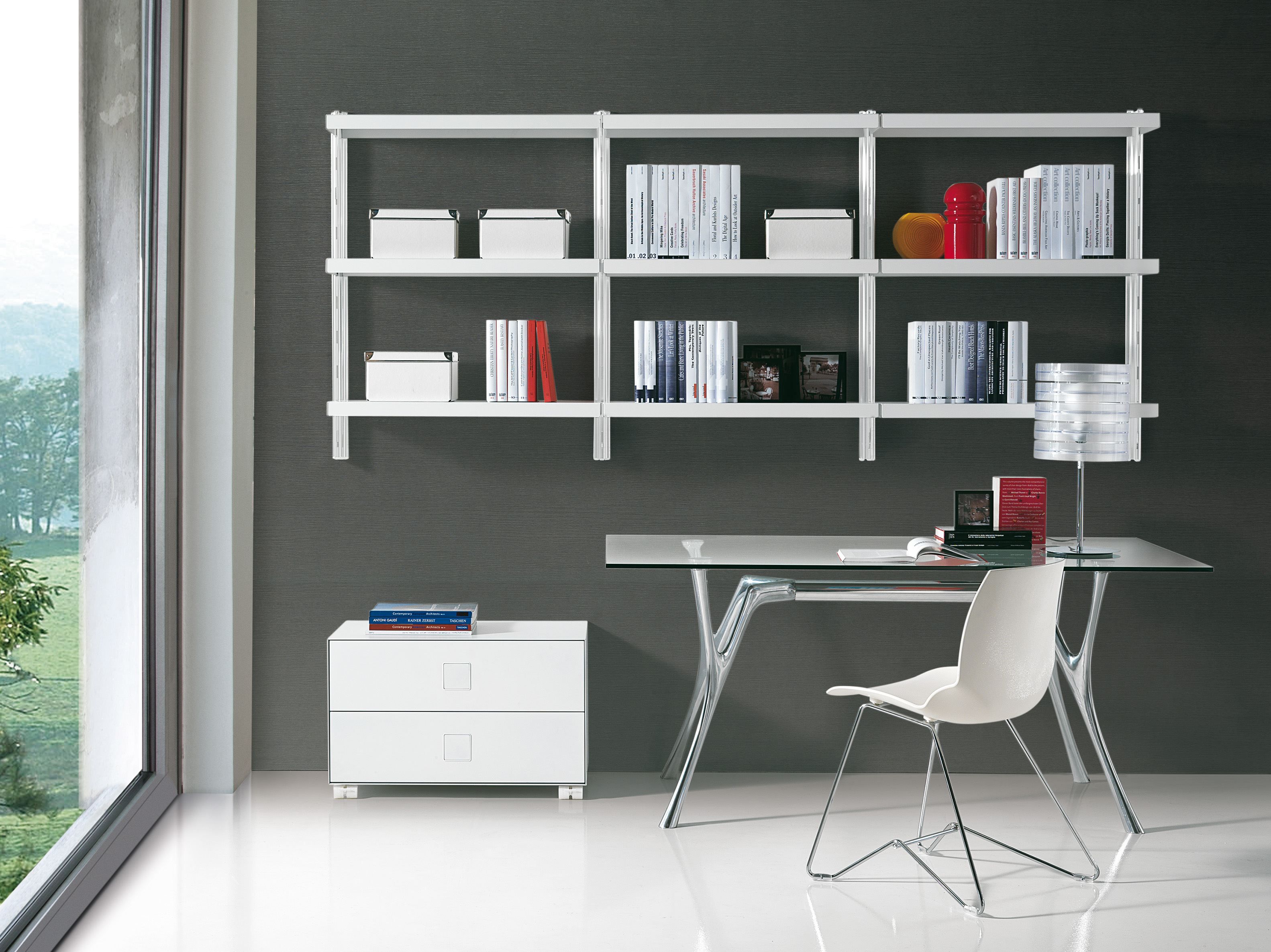 Подвесная секционная библиотека Caimi Brevetti ARCH-00121776