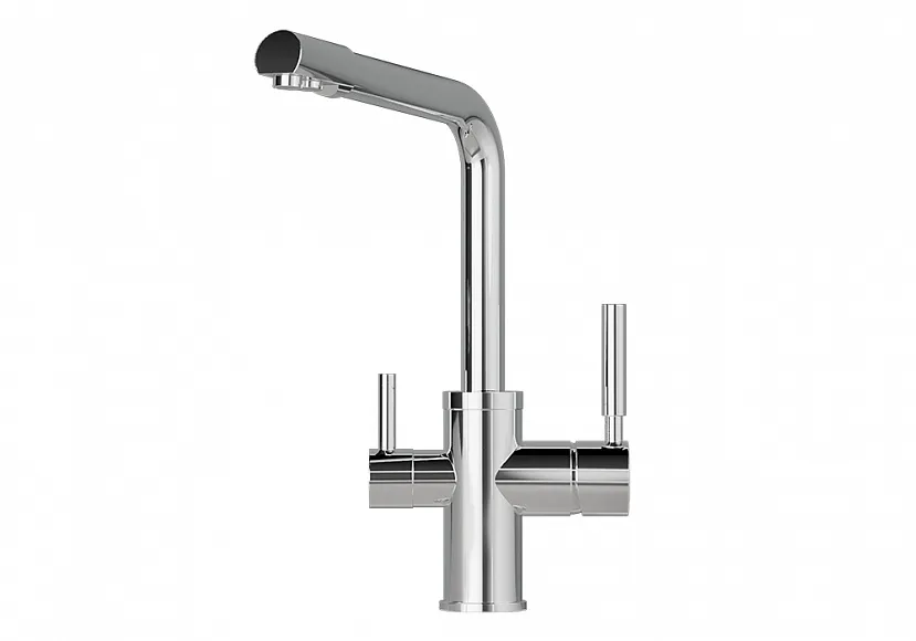 Комплект кухонный смеситель Granula 2015 Хром + Фильтр Granula 2015-ST171 - Вид №1