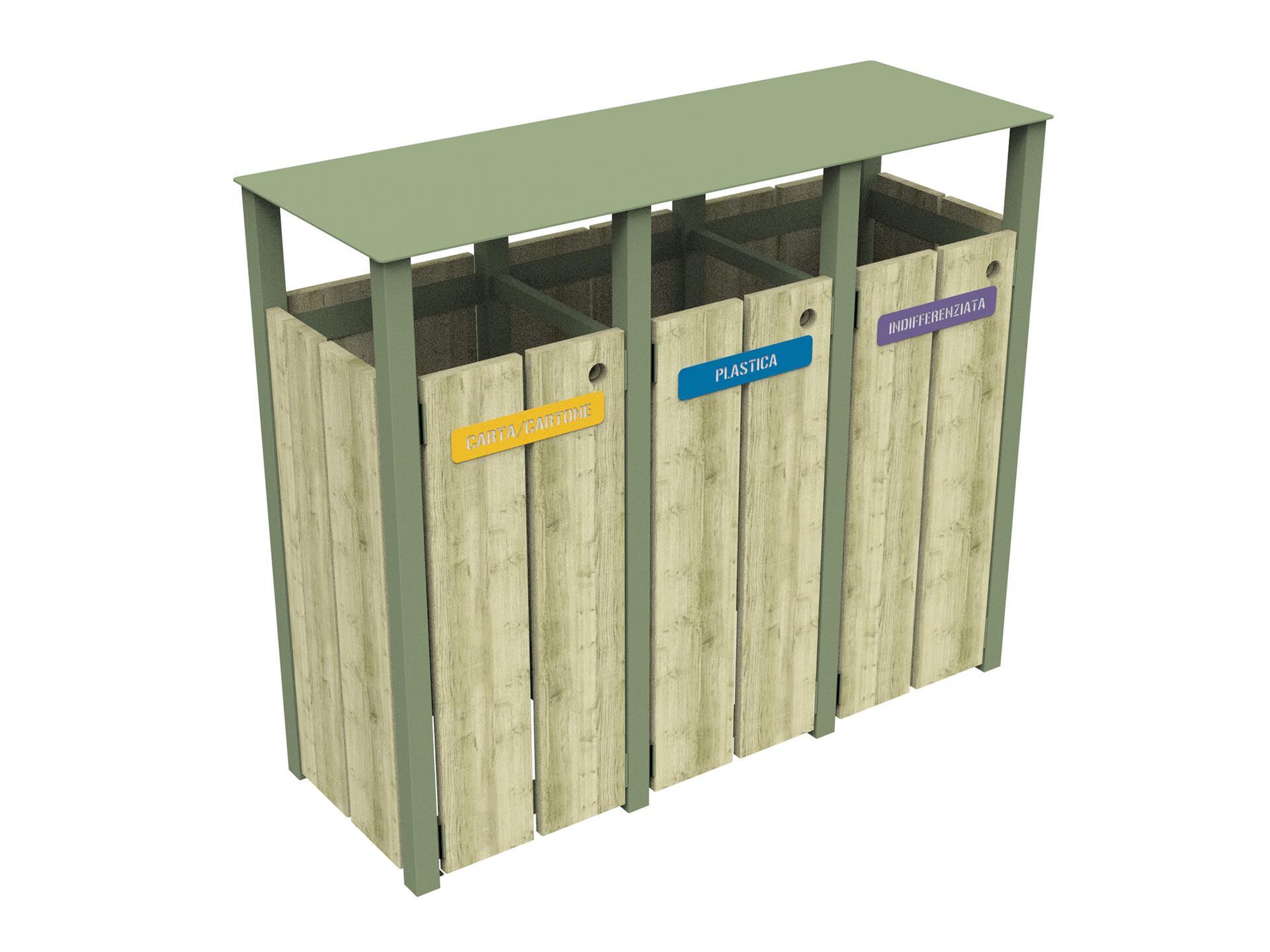 2-слойная корзина для мусора Lazzari MONTANA ARCH-00148501