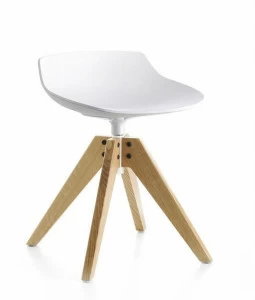 MDF Italia Табурет поворотный на жердочке Flow