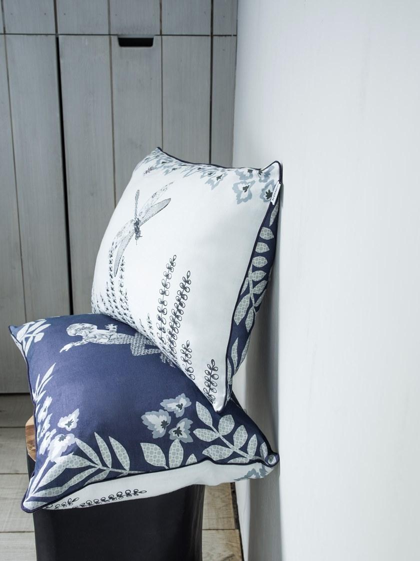 Alexandre Turpault Печатная льняная наволочка Mimetisme sun-id-1447892 - Вид №4