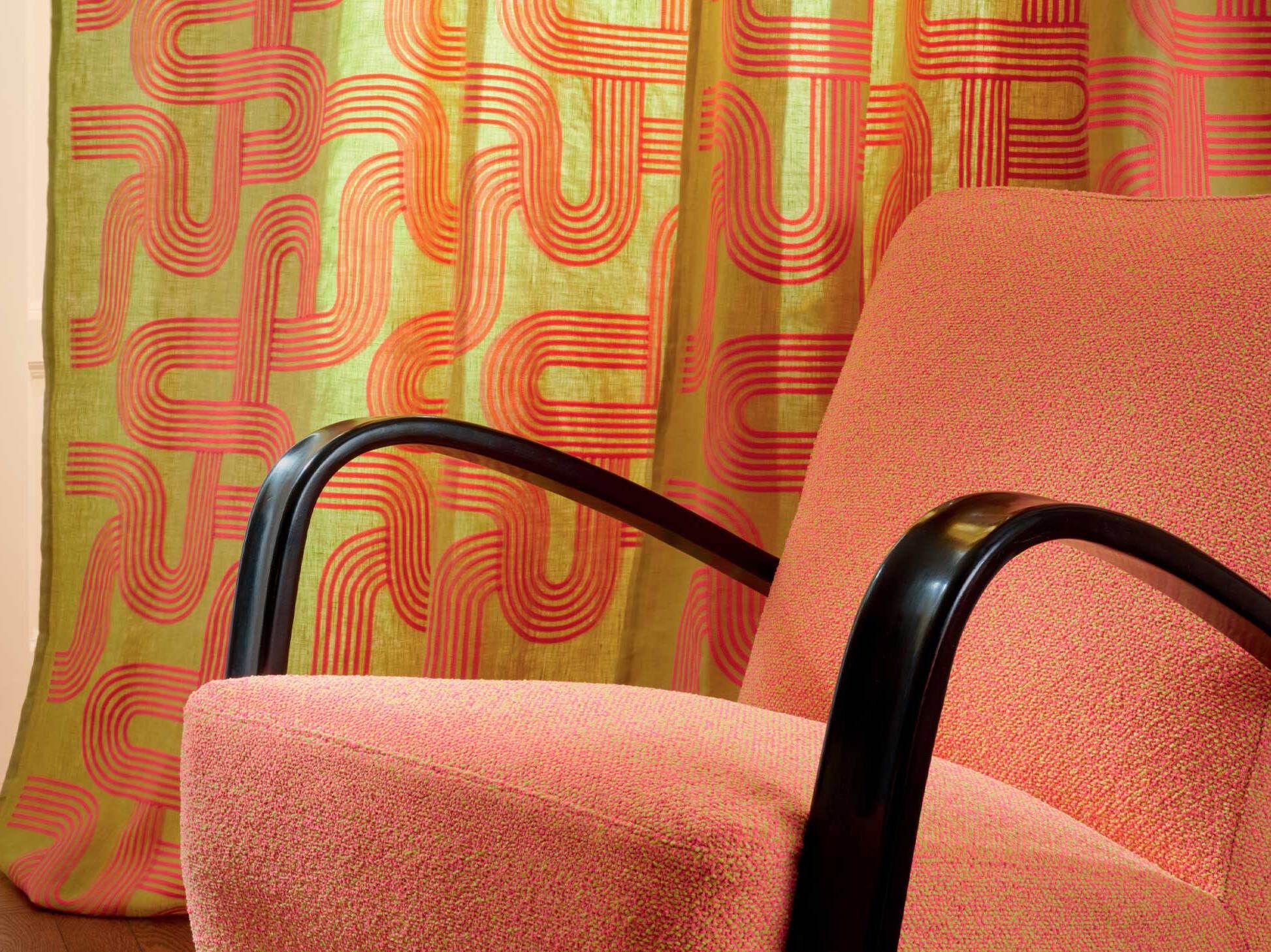 Льняная ткань для штор Élitis IGGY ARCH-00088655 - Вид №2