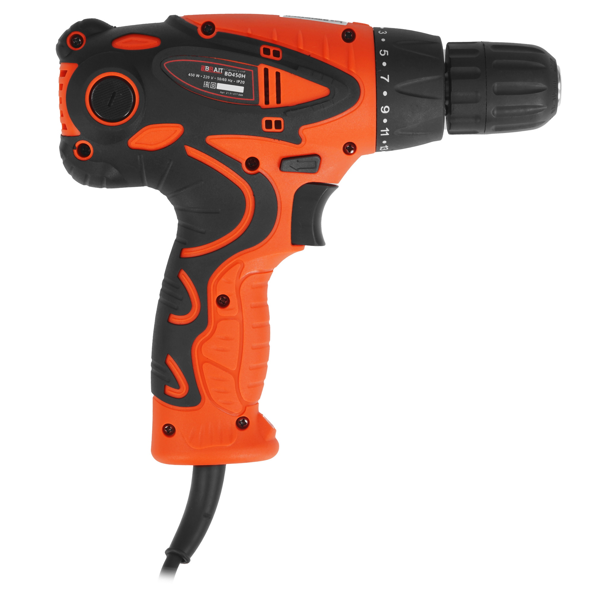Дрель-шуруповерт BRAIT BD450H 5497164 STDN-0108367 - Вид №1