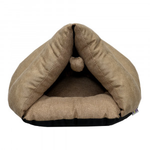 ПР0056995 Домик для животных Colour 59х57х35см бежевый Foxie