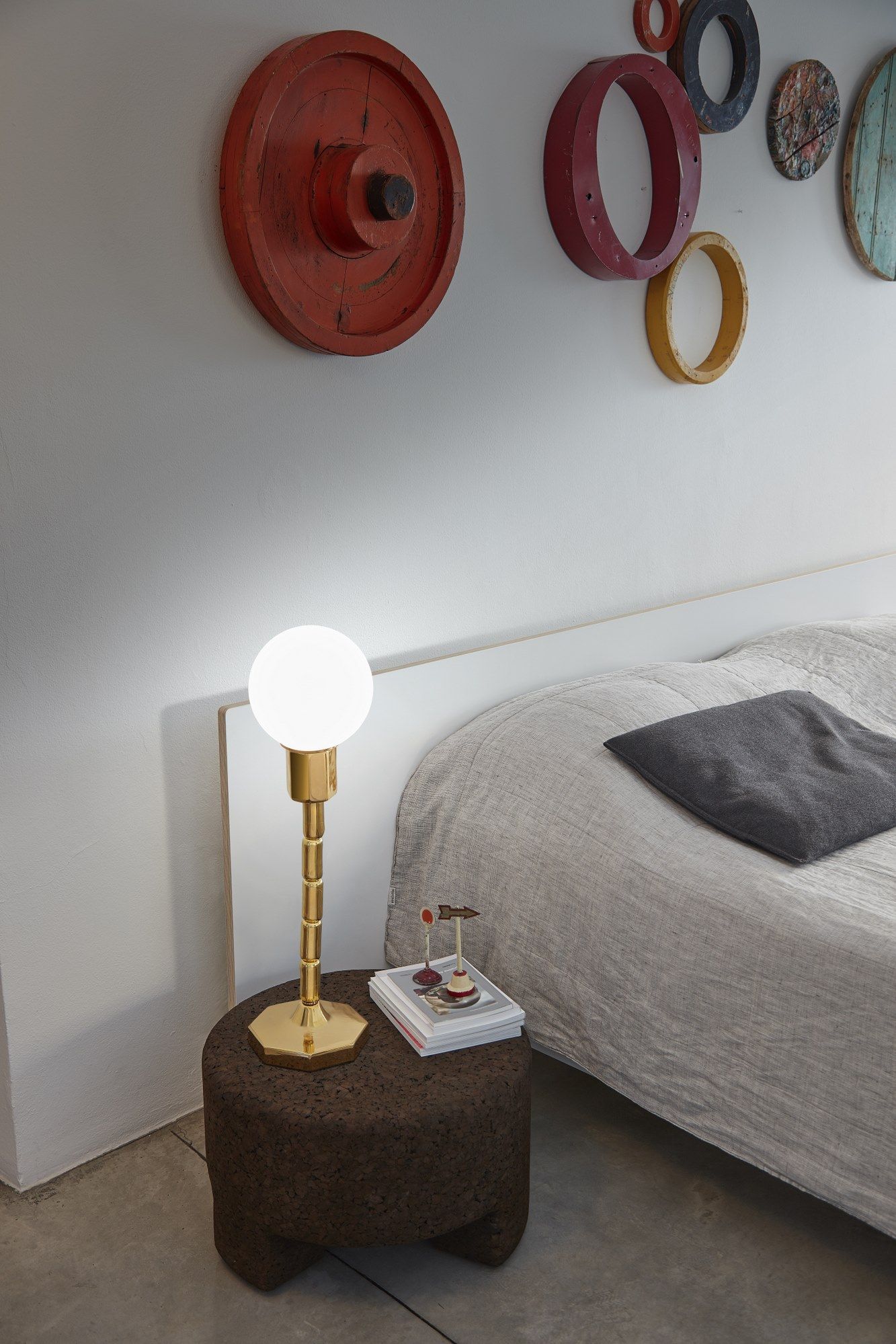 Керамическая светодиодная настольная лампа Ceramica Flaminia макияж ARCH-00140860 - Вид №1