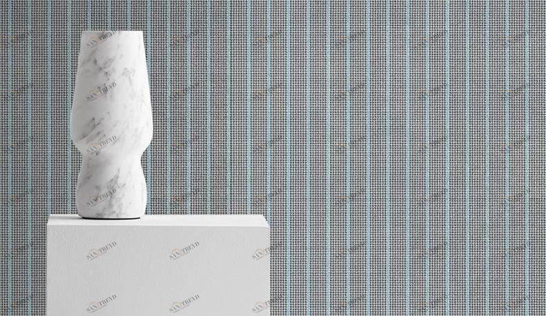 ARBLU Полосатые обои с тканевым эффектом  91pis01/91piw01 