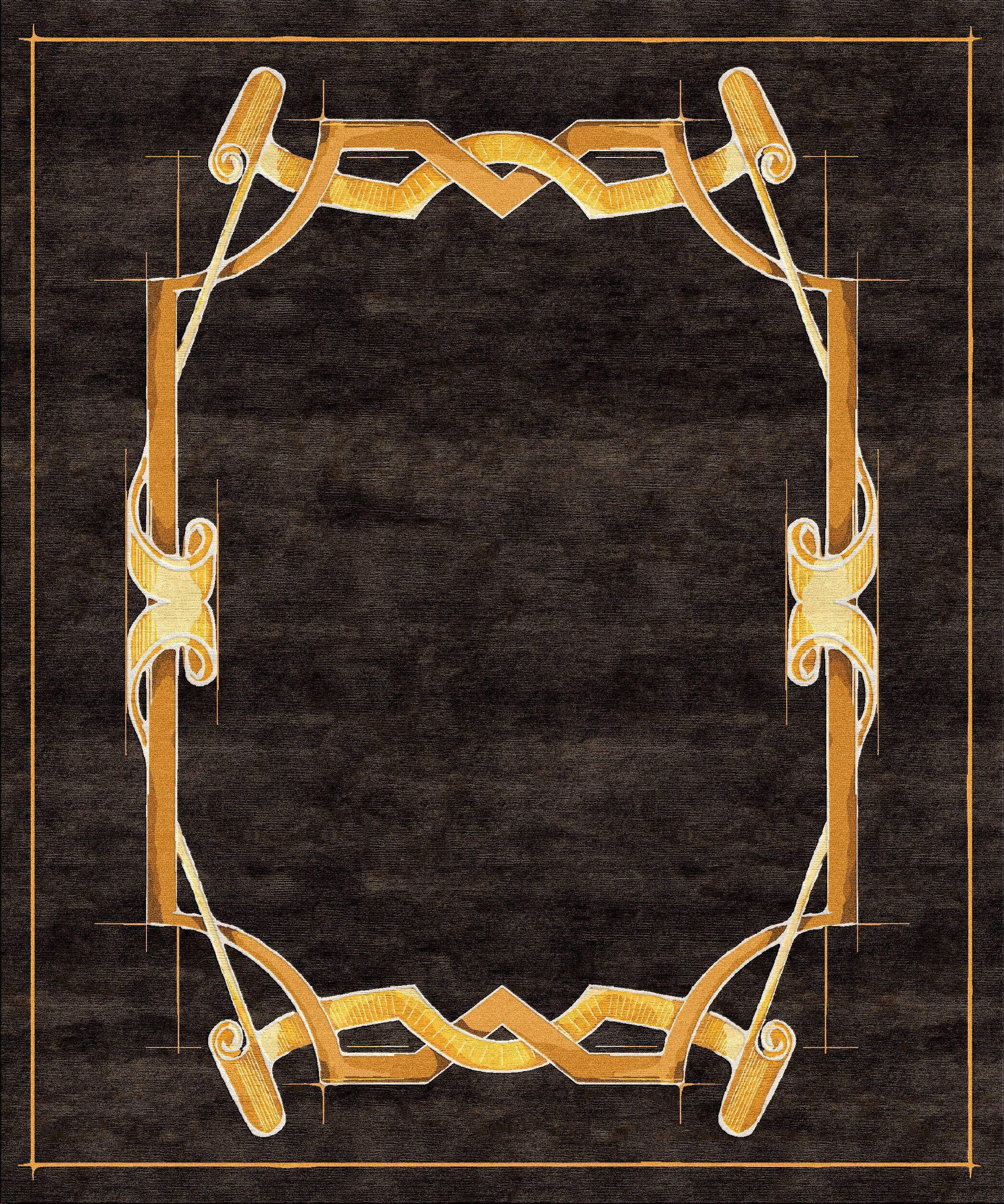 Ковер ручной работы из ткани Loloey Alex Woogmaster ARCH-00006336 - Вид №1