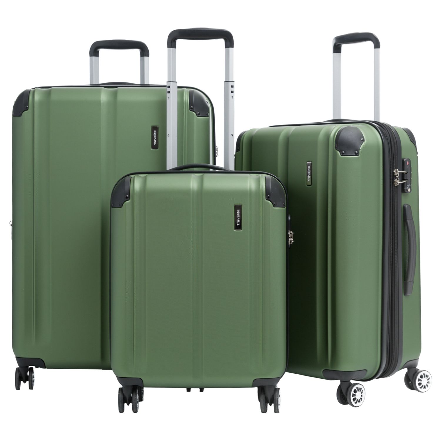 73048-80 Чемодан 73048 4-Wheels Trolley M Exp Travelite City - Вид №9