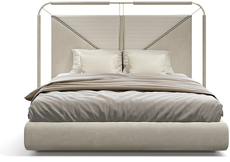 Capital Collection Кровать из ткани с высоким изголовьем sun-id-1490634 - Вид №1