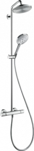 27116000 Raindance S Showerpipe 240 1jet EcoSmart 9 л / мин с термостатом Hansgrohe