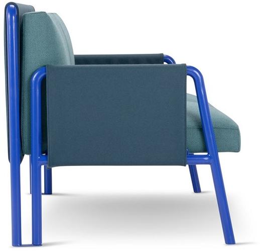 Adrenalina 2-местный тканевый диван Swing sun-id-1452465 - Вид №2