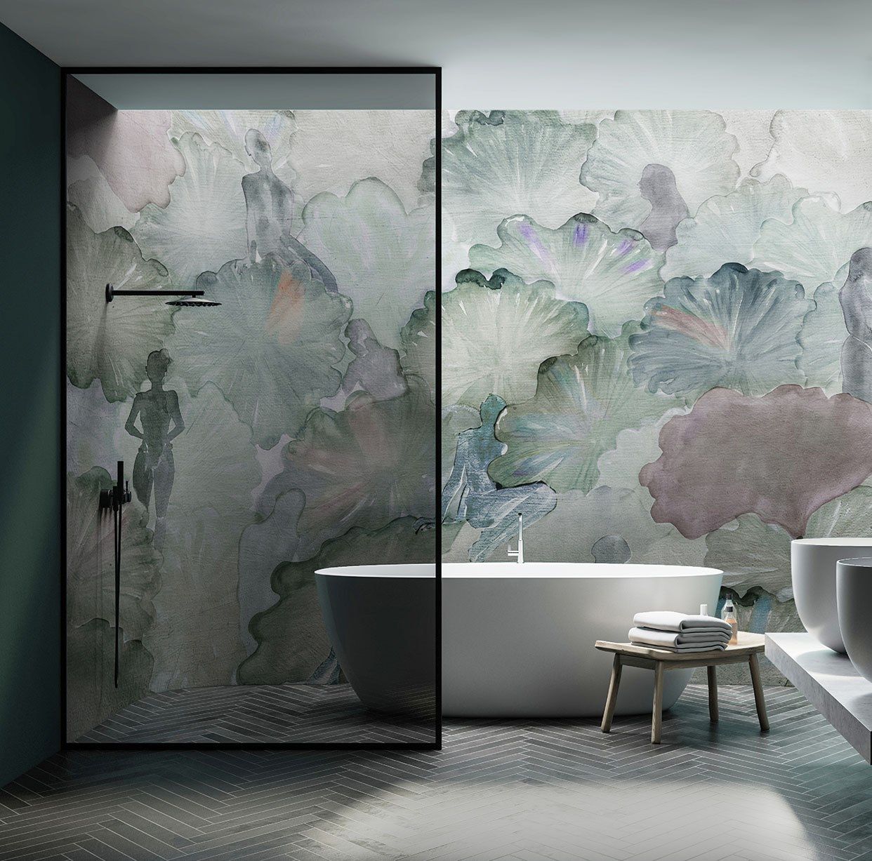 Обои из натурального ПВХ, экологически чистые, моющиеся WallPepper FLUKY ARCH-00033730 - Вид №1