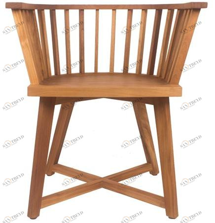 Il Giardino di Legno Садовый стул из дерева с подлокотниками Remix Rmix0375a