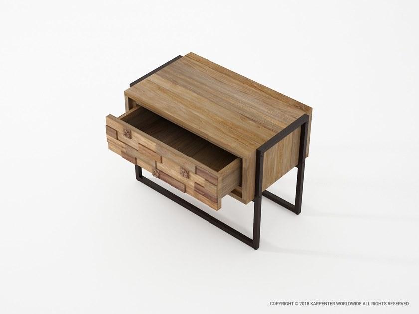 KARPENTER Прямоугольная тумбочка из тика Carv'n Cv09-t - Вид №3