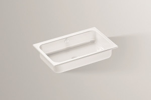 2255700401 Раковина, встраиваемая под столешницу, ub.sr650, белая, противомикробное Alape серия SR (Stream)