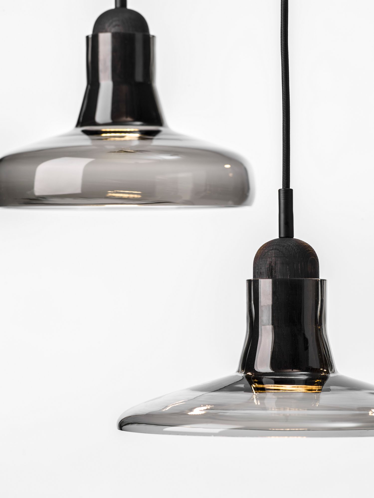 Подвесной светильник из дутого стекла с регулируемой яркостью BROKIS Тени ARCH-00150384 - Вид №17