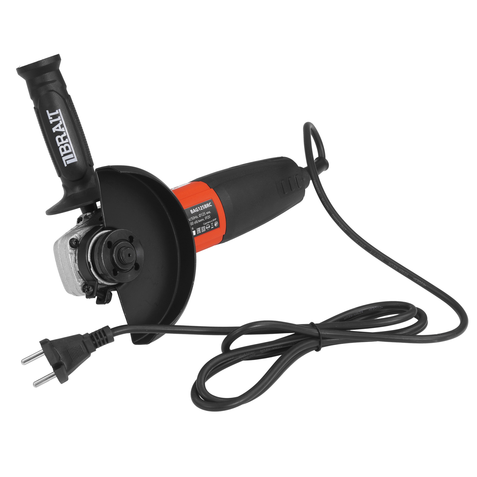 Углошлифовальная машина (УШМ) BRAIT BAG125BRC PRO 9230179 STDN-0045135 - Вид №6