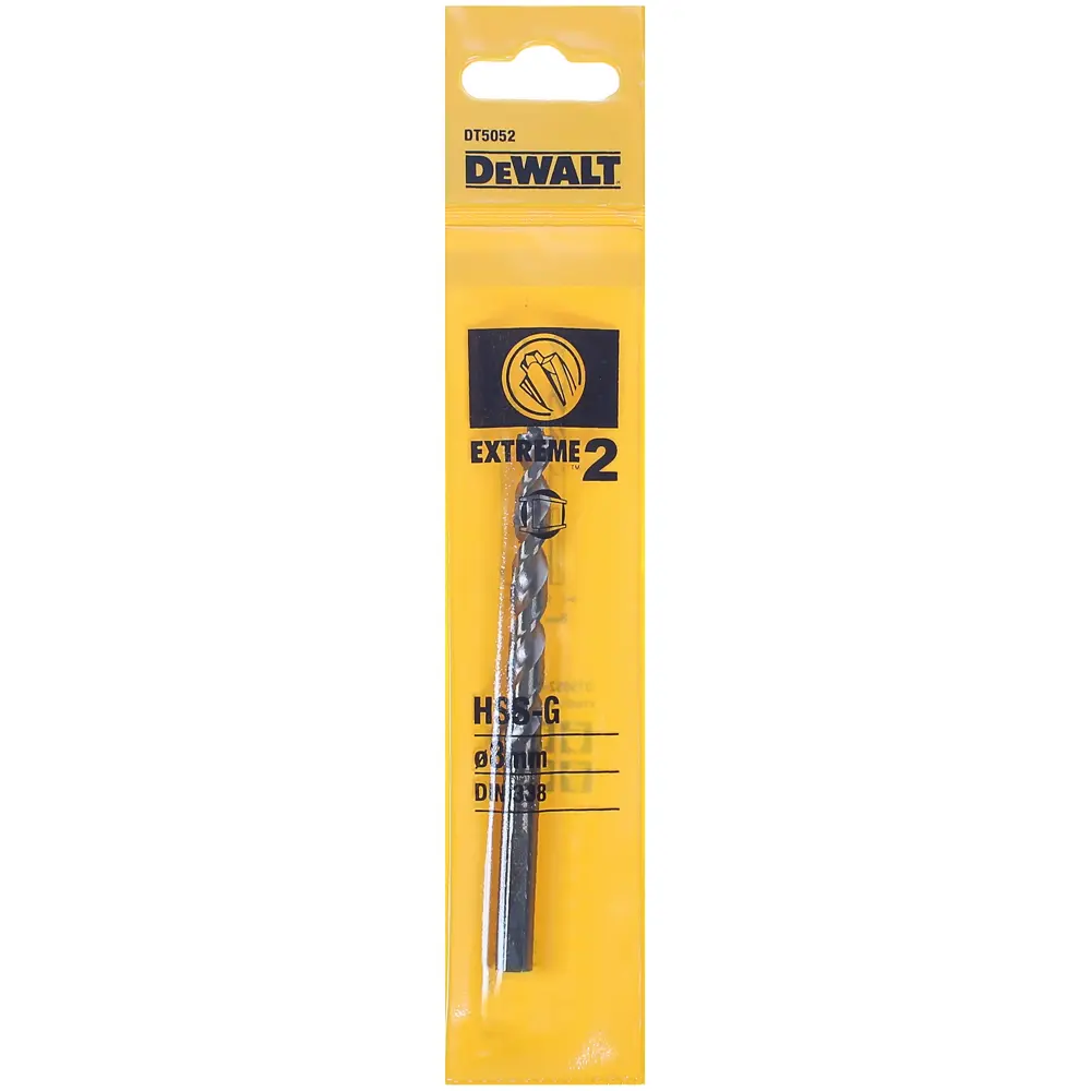Сверло по металлу HSS-G 8х117 мм DeWalt Extreme 2 DT5052 81970420 STLM-2154457  - Вид №2