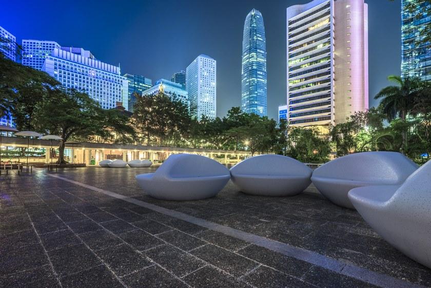 Bellitalia Круглая скамья из реконструированного камня sun-id-1357942 - Вид №4