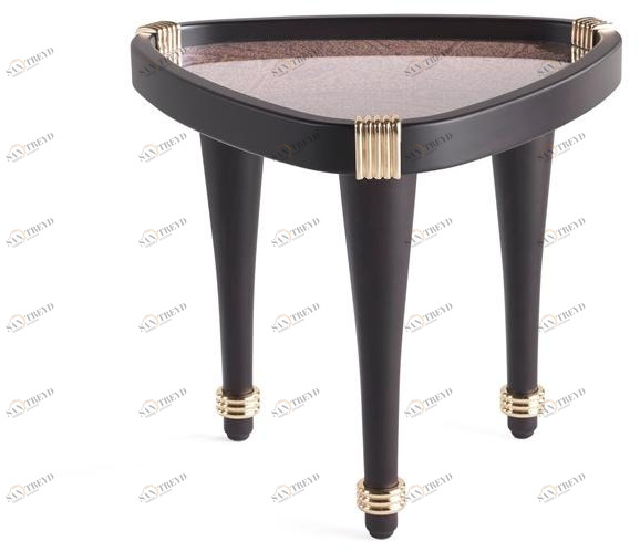 ETRO Home Interiors Треугольный деревянный журнальный столик  E.axu.232.a 