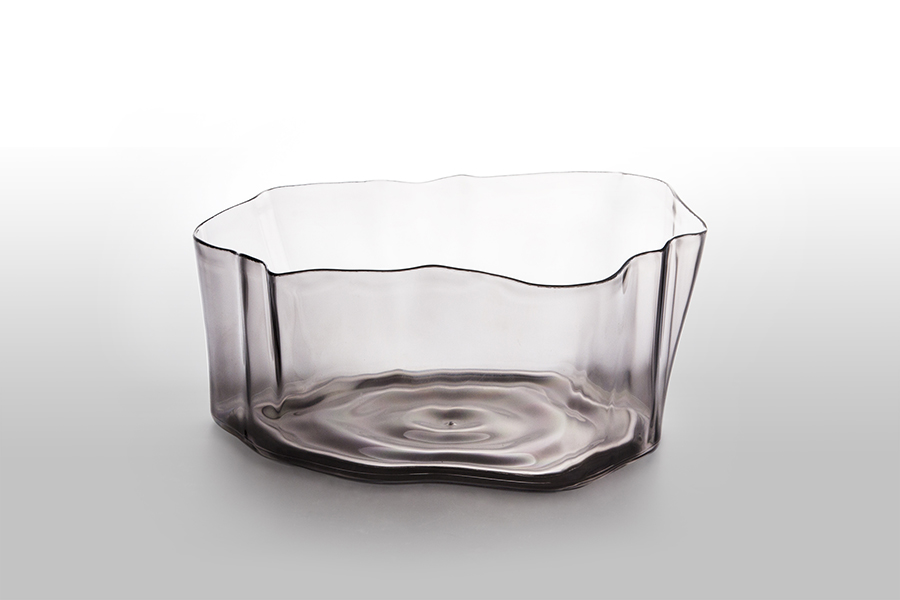 Органайзер черный прозрачный маленький Flow QUALY  00-3872178 Прозрачный;черный  - Вид №3