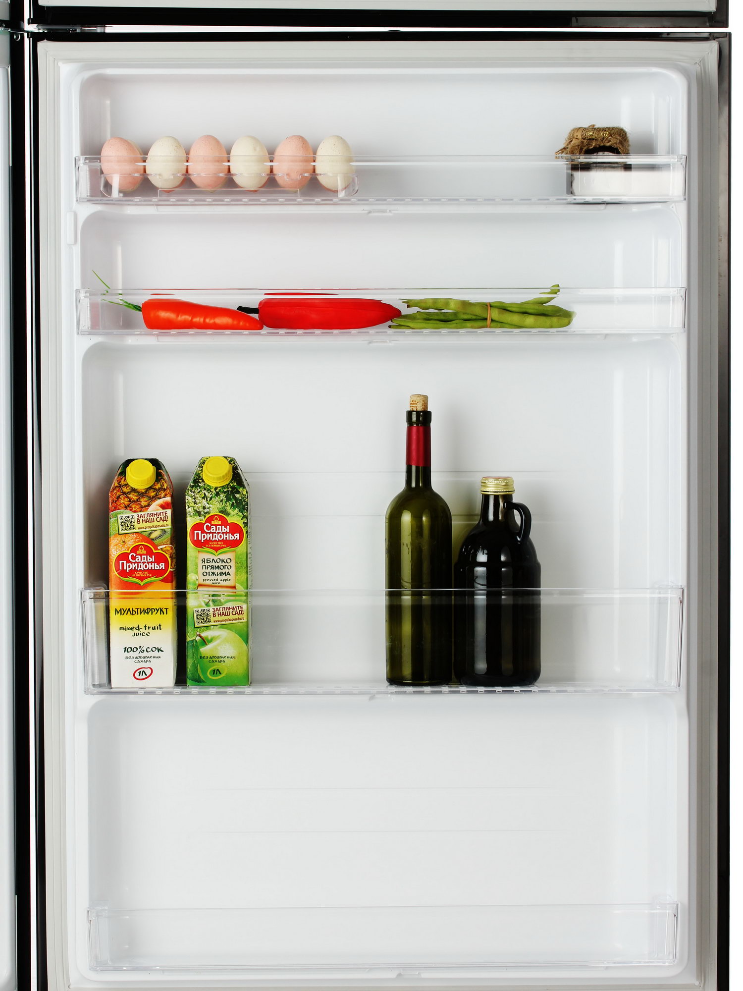 7919034 Холодильник с морозильником   Sharp SJXE55PMBK черный STDN-0084373 - Вид №12