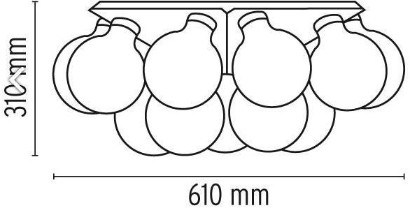 Потолочный светильник прямого света Home collection - muro+soffitto Santreyd sun-id-1448377 - Вид №1