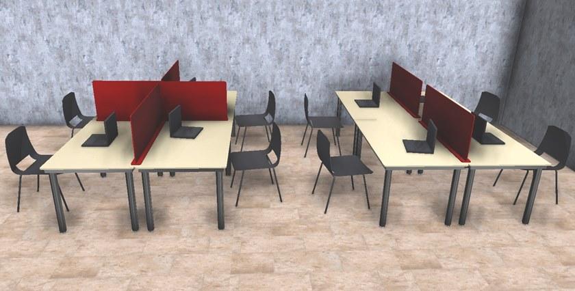 GES Group Настольная перегородка из HPL sun-id-1411519 - Вид №3