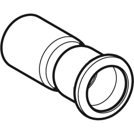 22348 Переход Geberit Mapress из углеродистой стали, с гладким концевиком Geberit  - Вид №1