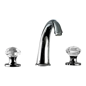 Смеситель на 3 отверстия для раковины с клапаном клик-клак 71.075MC MAIER ROCK