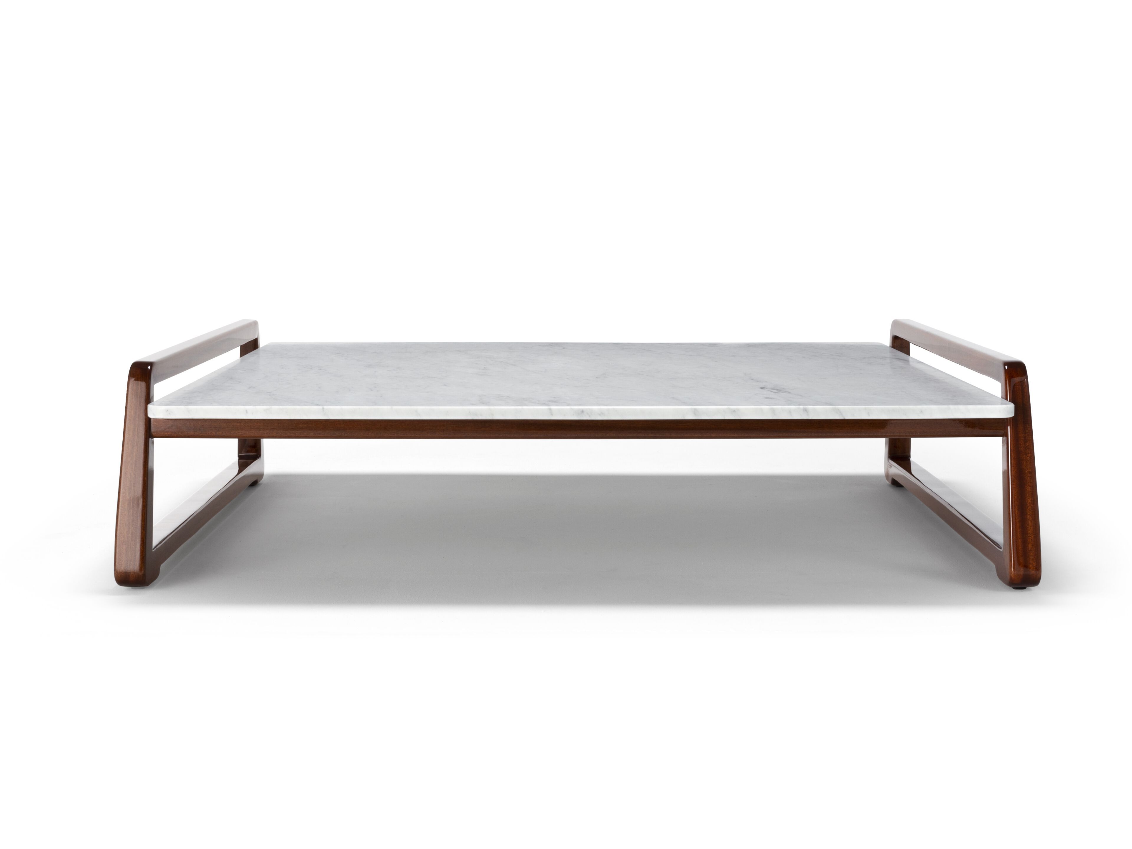 Низкий квадратный журнальный столик из каррарского мрамора Exteta Sunset ARCH-00046511 - Вид №1