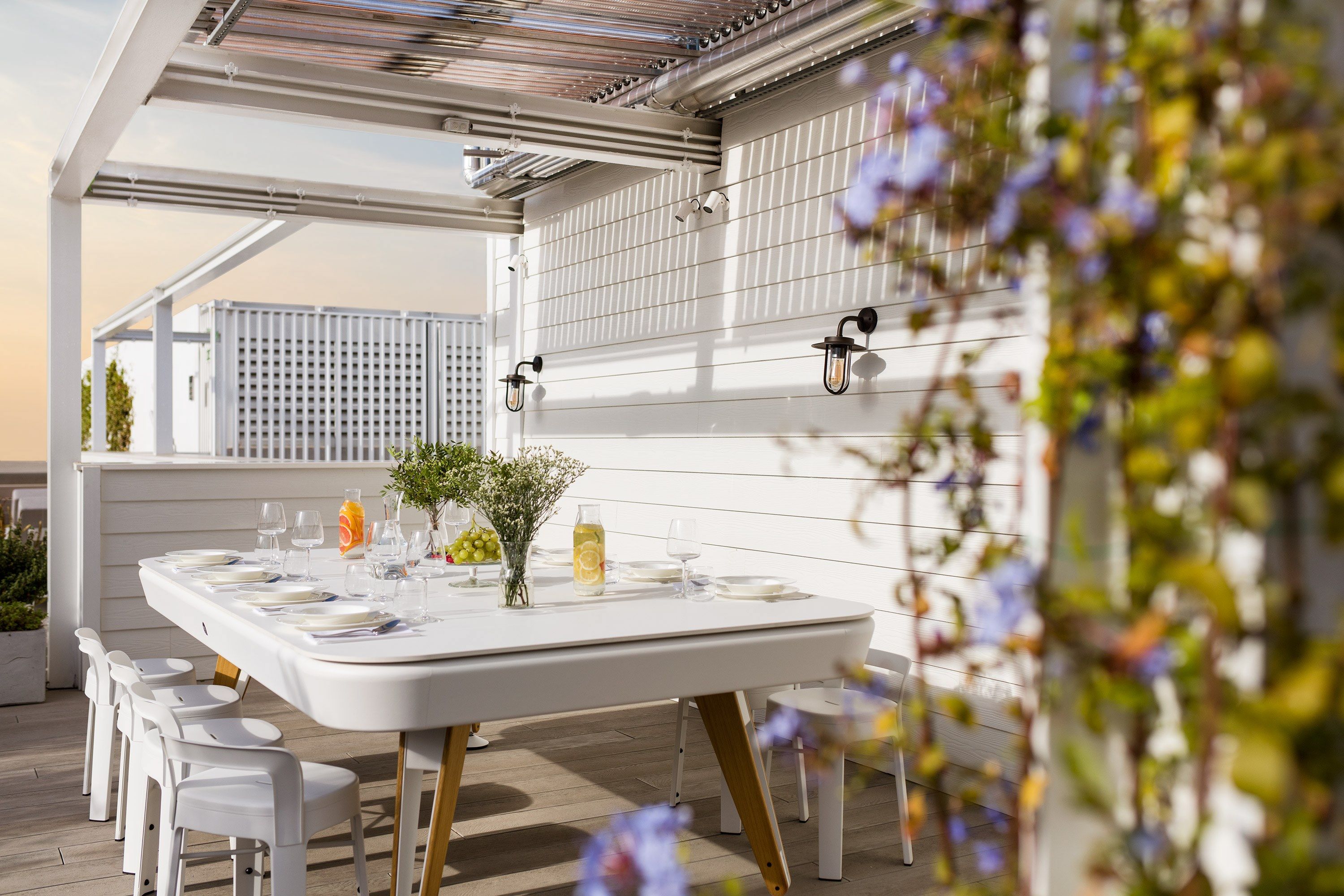 Открытый бильярдный стол из окрашенной стали и дерева RS Barcelona диагональ ARCH-00042076 - Вид №19