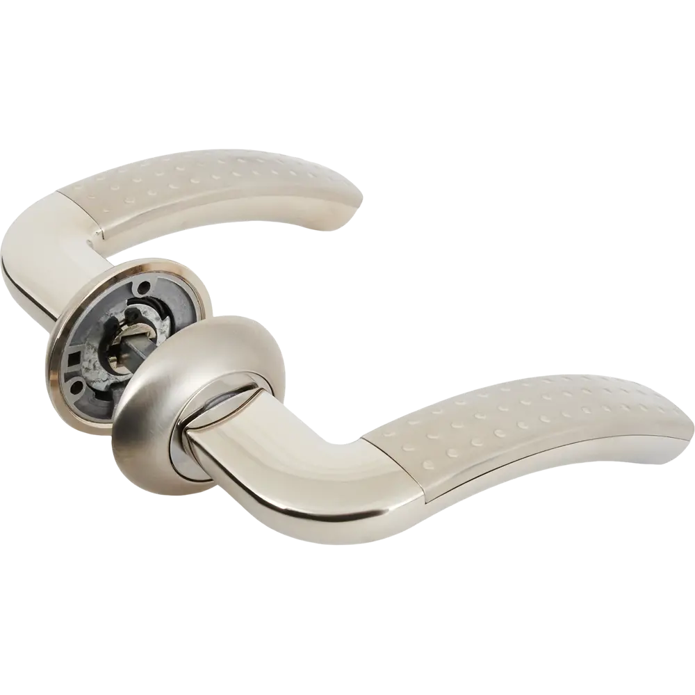 Дверные ручки LD-26 без запирания цвет матовый никель 85612400 STLM-2194298 Santreyd 