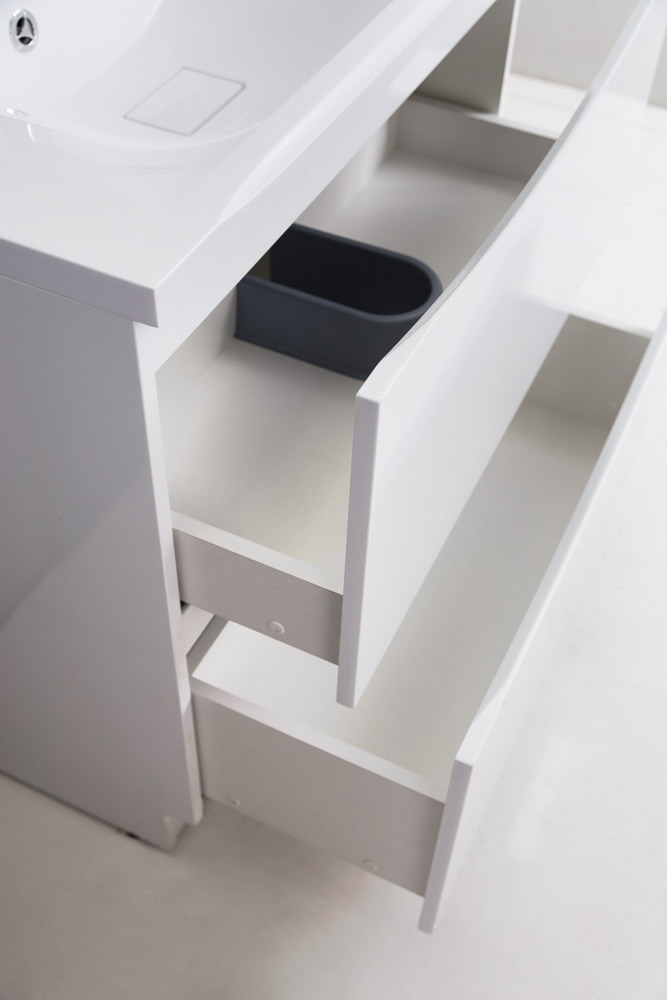 Мебель для ванной BelBagno MARINO-900-2C-PIA-BL-P  - Вид №4