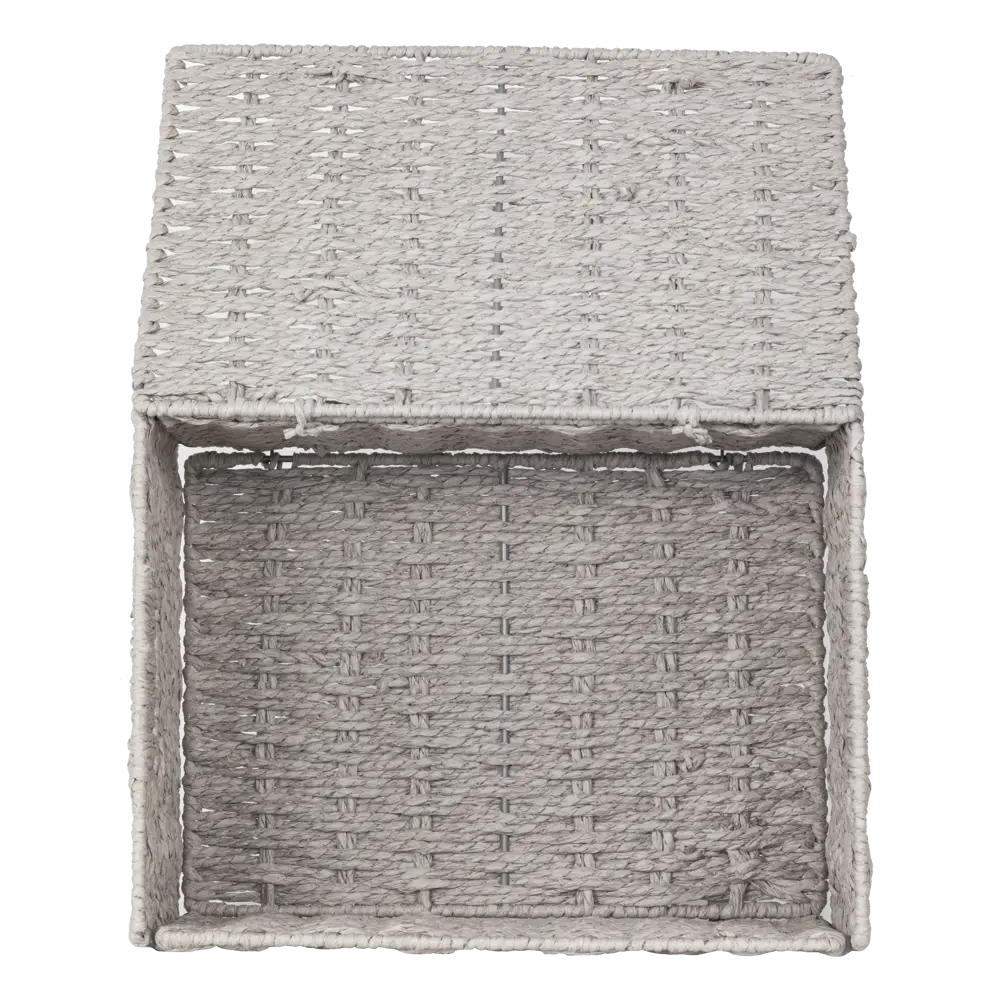 Кор плет с кр 31X23X15см св.сер Konsensa STLM-2194510 - Вид №1