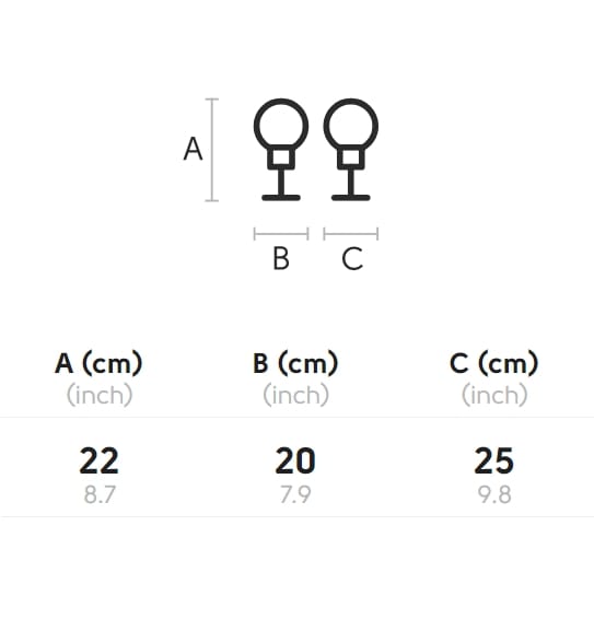 Настольная лампа с кожаной подставкой Midj кружка ARCH-00001677 - Вид №1