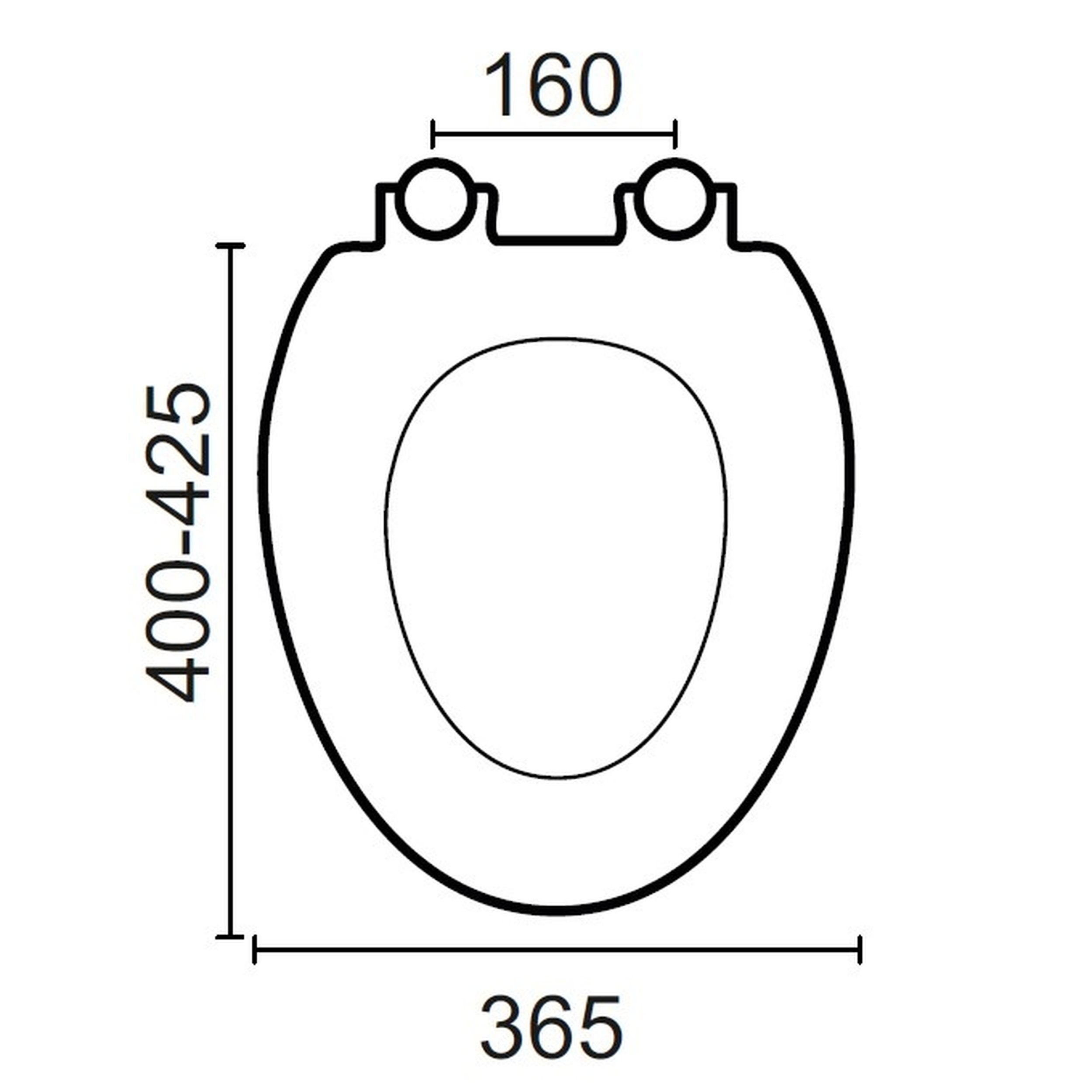 17089304 Сиденье для унитаза универсальное STLM-0007457 ORIO  - Вид №8