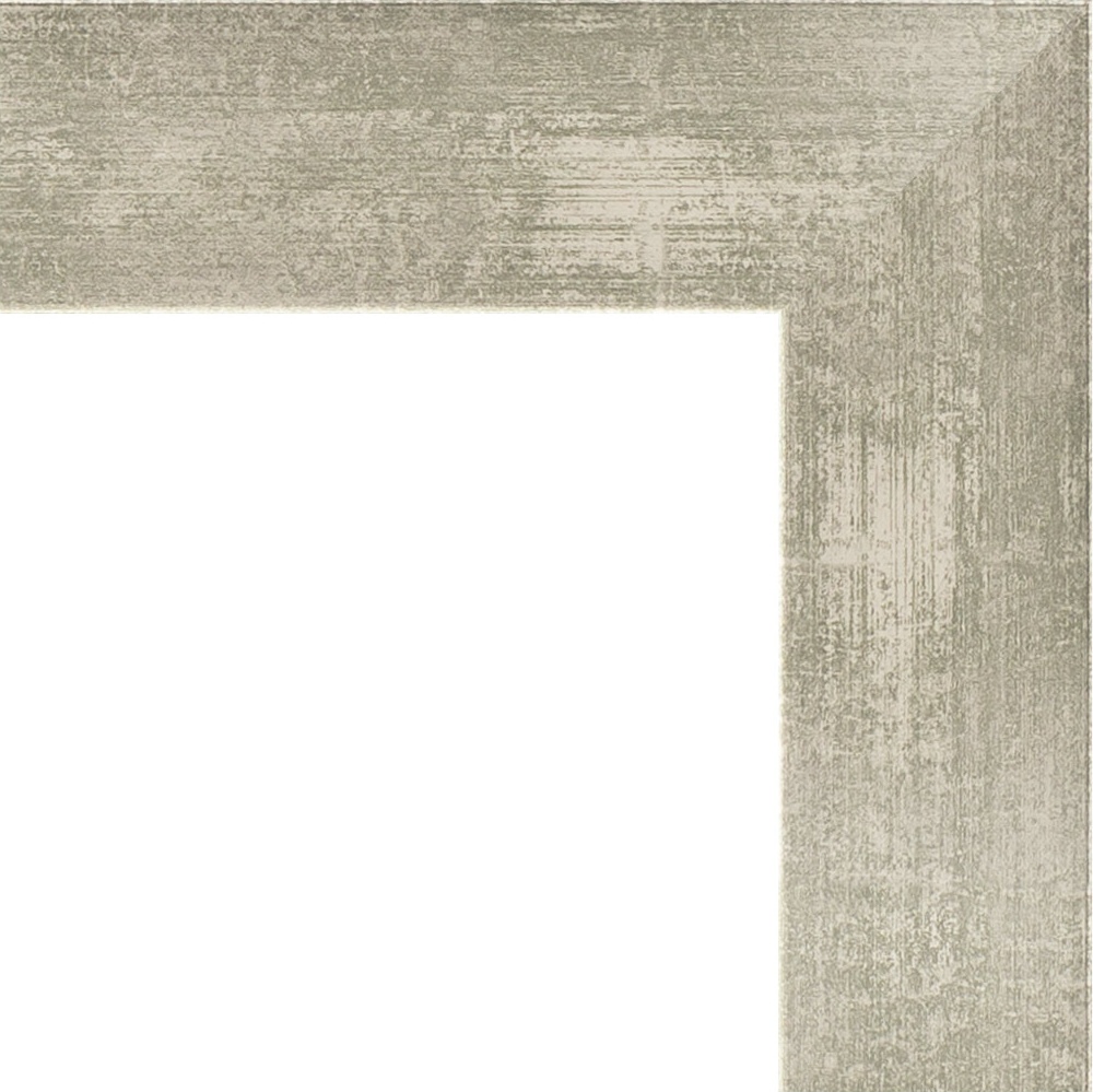 BY 1361 Зеркало с фацетом в багетной раме - алюминий 61 mm EVOFORM Exclusive - Вид №4