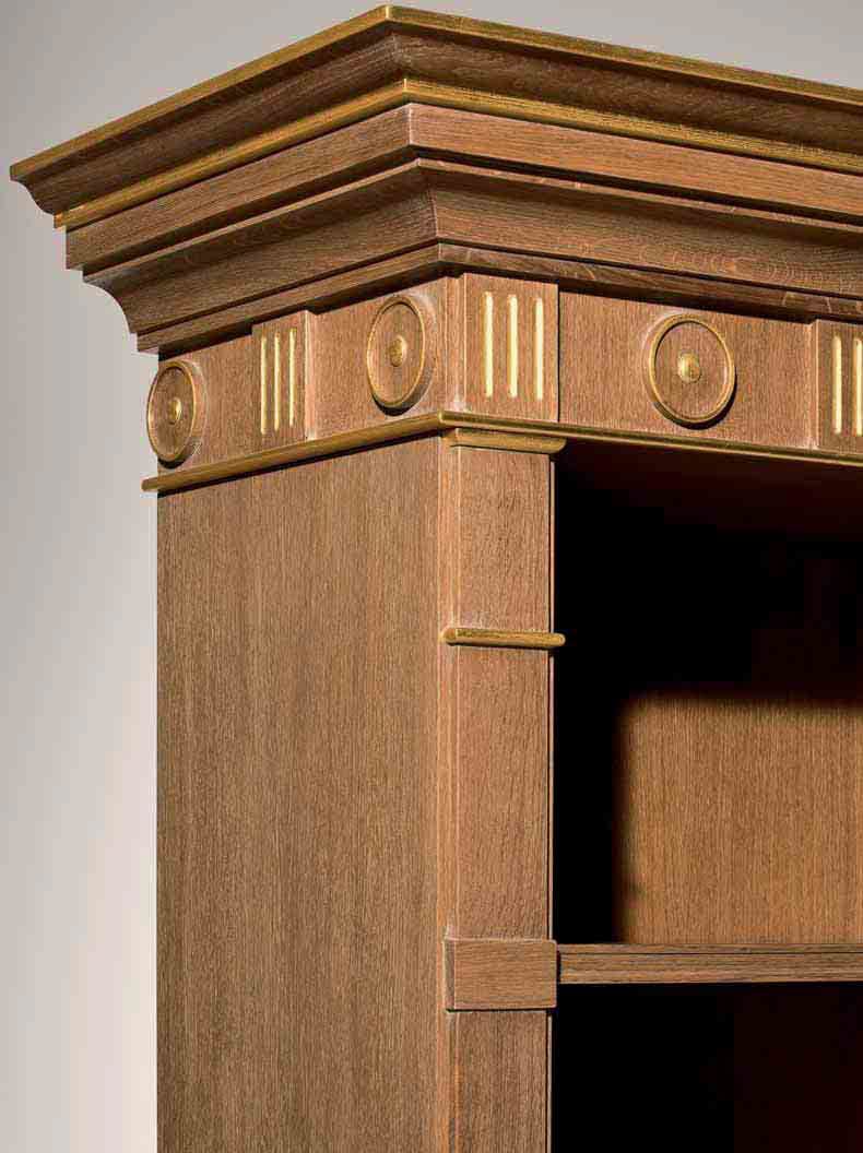 Книжный шкаф из дуба OAK Галерея ARCH-00052465 - Вид №1