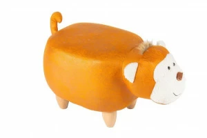 Пуфик с ящиком для хранения рыжий "Мартышка" BRADEX HOME  00-3974038 Оранжевый