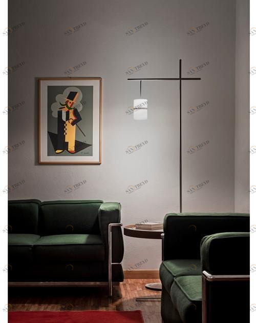 Firmamento Milano Светодиодный торшер из алюминия Piccola boa Cg-043fs-ni-