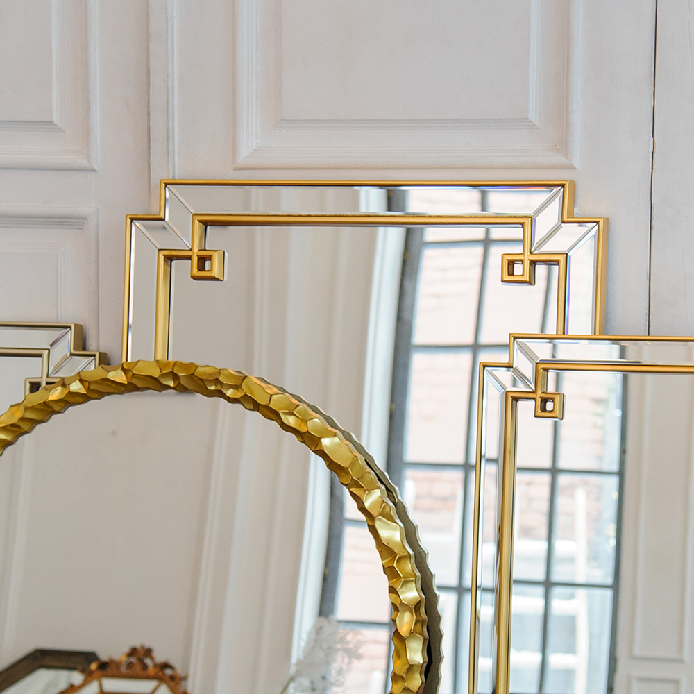 20082606 Настенное зеркало «Астрид Гранд Голд» Object Desire  - Вид №2